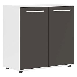 Шкаф малый широкий ELCS 85.1 Мокко/Белый/Белый 852х430х832 EDIS - Фото предпросмотра