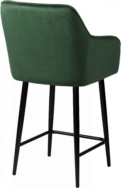 Комплект полубарных поворотных кресел Мони К, Confetti deep forest/черный, 3 шт. - Вид 5