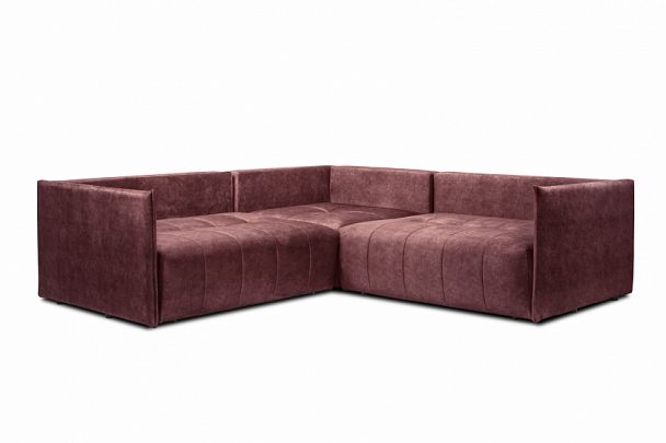 Мягкий угол "Чилетти" Long бордовый - Вид 4