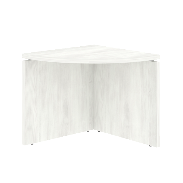 Yalta Элемент наборного стола переговорного LT.SPU (L) Снежная патина 800*800*750 - Вид 1