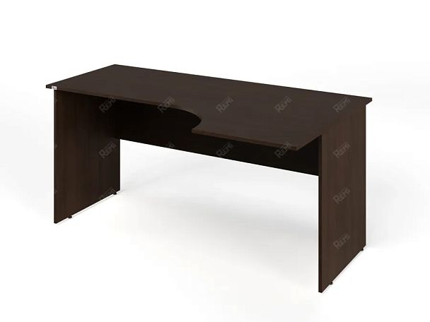 ЛАЙТ / LIGHT RLG004-16x9R Угловой стол 160x90x75 Венге - Вид 1