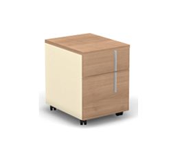 Тумба Аккорд 1 ящик+1 файлобокс, левая 48T212 - Фото предпросмотра