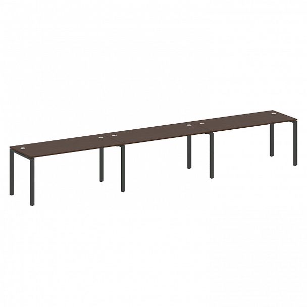 Рабочая станция "Metal System" БП.СМ-3.4 венге/антрацит - Вид 1