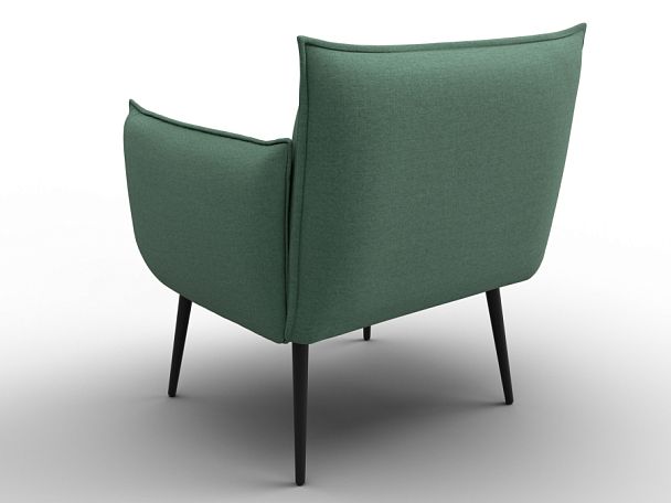 Кресло Лига-083 Рогожка зеленый - Вид 5