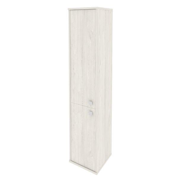 Style Шкаф высокий узкий левый Л.СУ-1.3 (L) Дуб наварра 412*410*1980 - Вид 1