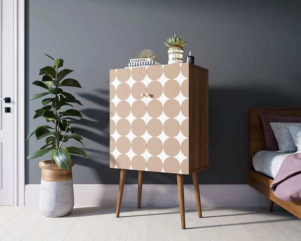 Комод на высоких ножках Berber 17 принт арт BB09/Print_17 - Вид 3