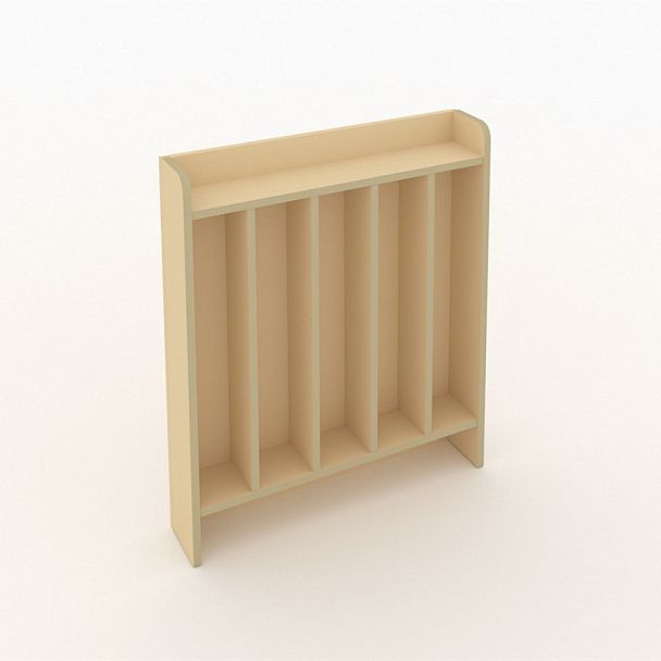 Вешалка для полотенец настенная бежевый - Вид 1