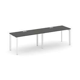 Style Project Next Рабочая станция односторонняя SN-59P.ORS-011 Антрацит/Металл Белый/Белый Заглушка 1960*700*750 - Фото предпросмотра