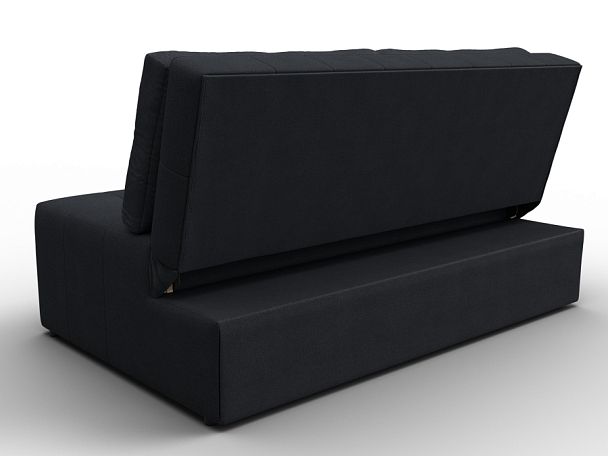 Диван прямой Лига-107 (140) Замша серый - Вид 5