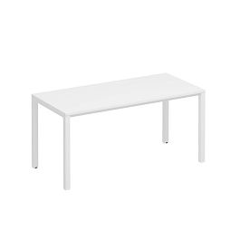 Стол письменный на металлокаркасе КФ Комфорт КФ К.Б1 1133 БП белый премиум / белый - Фото предпросмотра