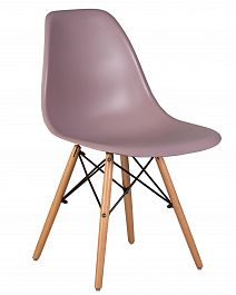 Стул обеденный DOBRIN DSW (ножки светлый бук, цвет сиреневый (P-04)) - Фото предпросмотра