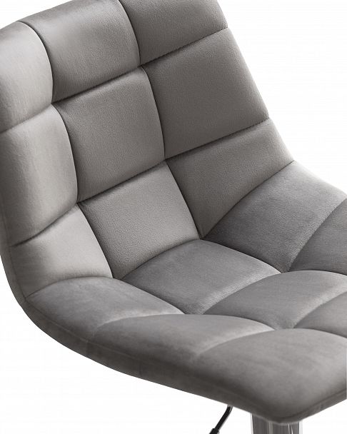 Стул барный DOBRIN TAILOR (серый велюр (MJ9-75)) - Вид 7