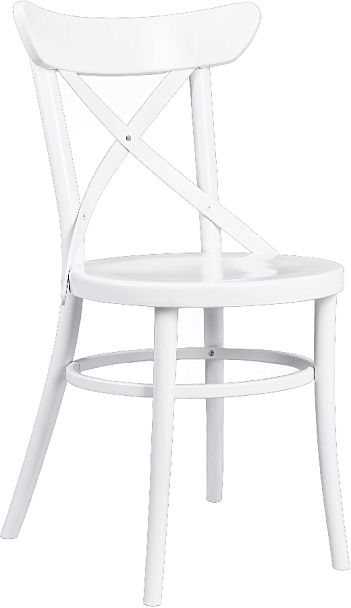 Стул деревянный венский Виен белый - Вид 2