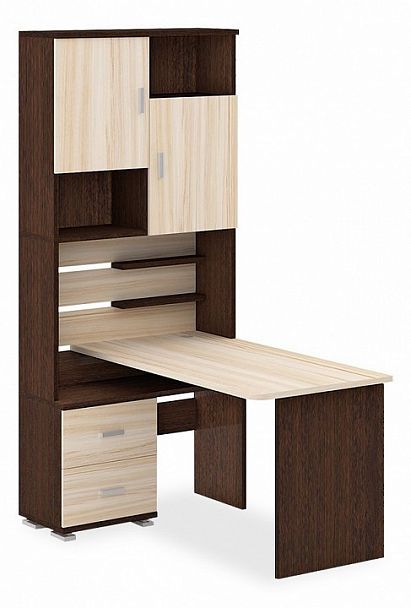 Стол компьютерный Домино СР-720/140 Венге/Карамель левый - Вид 1