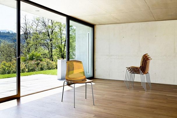 Стул Allegra желтый - Вид 3