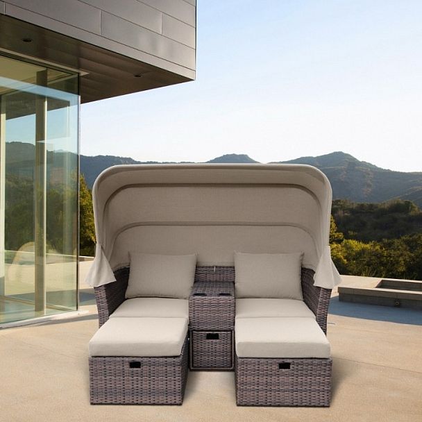 Набор уличный AFM-330B Brown - Вид 3