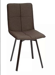 Стул ЮЛА цвет ЧЕРНЫЙ, сиденье ткань ВЕЛЮР 24 темно-зелёный цвет ЧЕРНЫЙ, сиденье ткань ВЕЛЮР 24 темно-зелёный - Фото предпросмотра