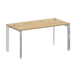 Стол рабочий руководителя на П-образном м/к "ONIX DIRECT LUX" M-O.MP-SRR-4.8 тиквуд светлый - Фото предпросмотра