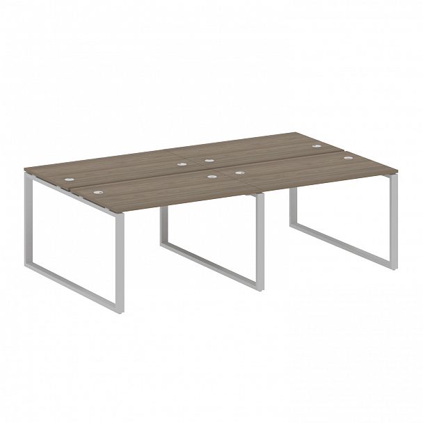 Рабочая станция "Metal System" БО.СМ-4.2 вяз/серый - Вид 1