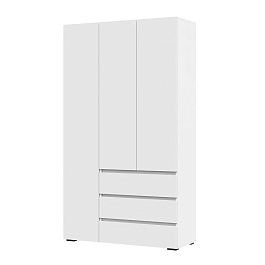 Хелен ШК 06 Шкаф 3х створчатый (1200х2080х460) белый/белый - Фото предпросмотра