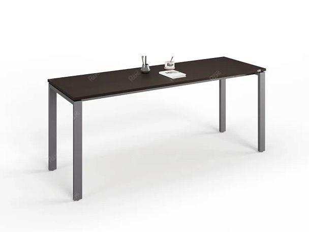 UNITY РМС6-18 ВЕНГЕ Стол на металлокаркасе прямой 1800х600х750 - Вид 3