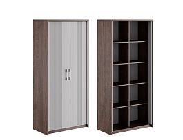 Шкаф для бумаг Point 90x45x195,4 дуб апрельский - Фото предпросмотра