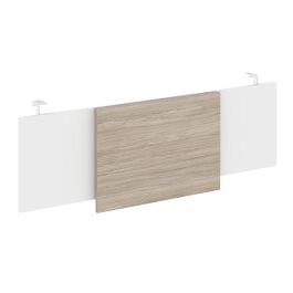 Onix Direct Lux Царга стола руководителя O.M-CSR-4 Белый бриллиант/Дуб аттик/Хром 1340*450*54 - Фото предпросмотра