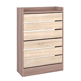 Ямайка Обувница ЯПТ-2 (700*1026*270) ясень шимо/дуб сонома - Фото предпросмотра