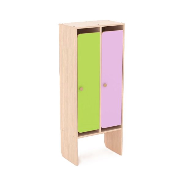 Шкаф детский 2-секционный для одежды ШЛД-009 - Вид 1