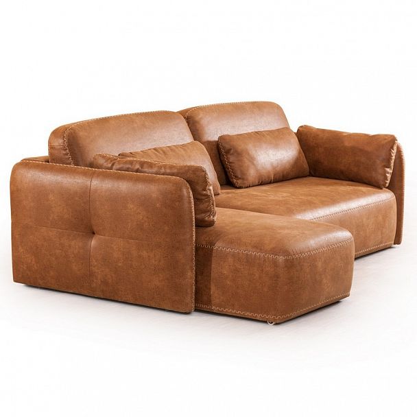 Диван "Шанхай Декор Compact" с оттоманкой - Вид 2