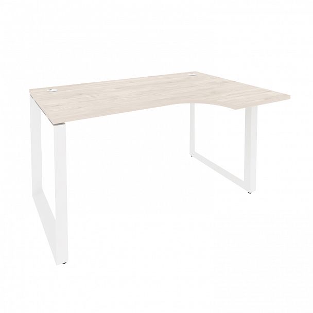 Стол эргономичный "Onix" O.MO-SA-2 денвер светлый/белый - Вид 1