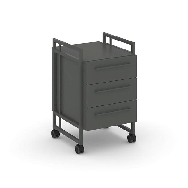 Rift Direct Тумба мобильная RF.TMR-001 Антрацит/Металл Антрацит 424*500*680 - Вид 1