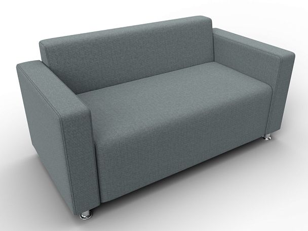 Диван прямой Лига-093 ВН Рогожка серый - Вид 6