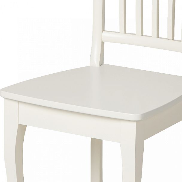 Стул деревянный с жестким сиденьем Элин Слоновая кость - Вид 9