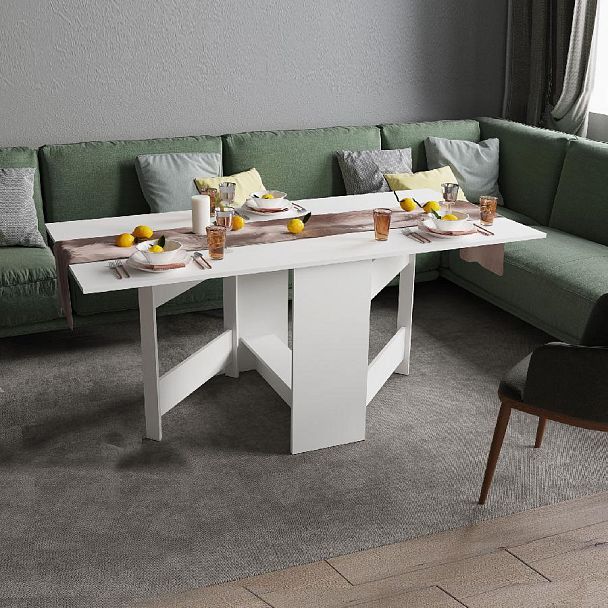 Стол-книжка (750*850*340) (тэкс) белый - Вид 1