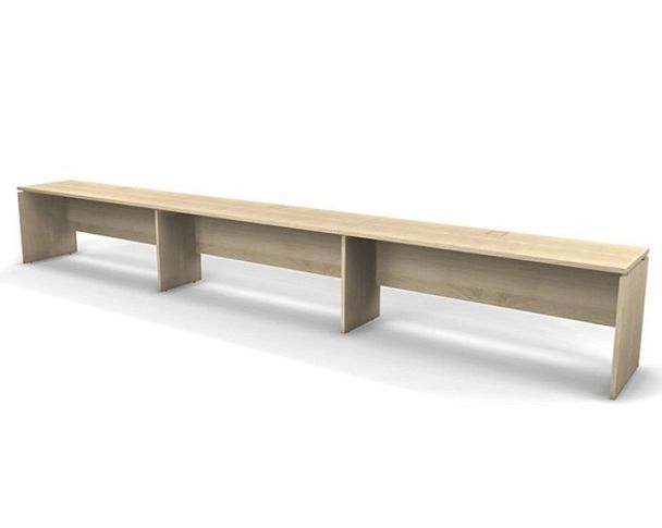 EUROPE/ЕВРОПА RE007-534х80 Односторонняя станция 5340x800x750 Акация светлый - Вид 1