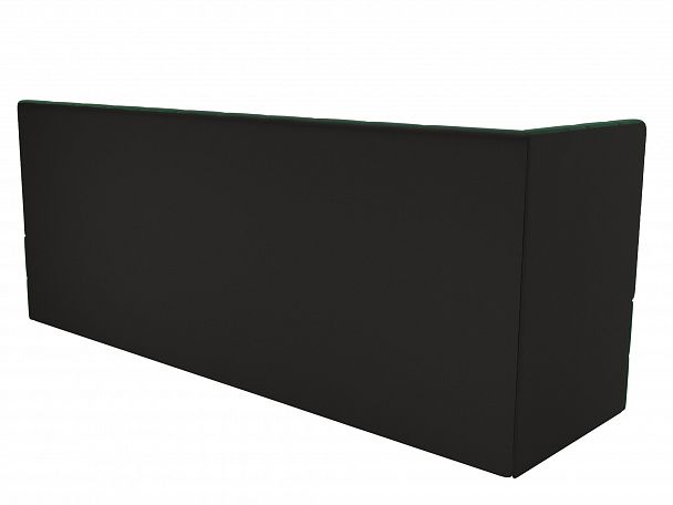 Кухонный диван Бриз с левым углом (полностью велюр зеленый) - Вид 7