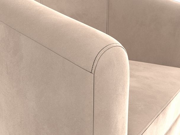 Кресло Норден (полностью велюр бежевый) - Вид 4