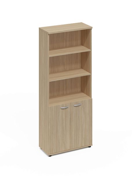 Шкаф для документов полузакрытый A4 А4 9371 БП дуб скандинавский - Вид 1