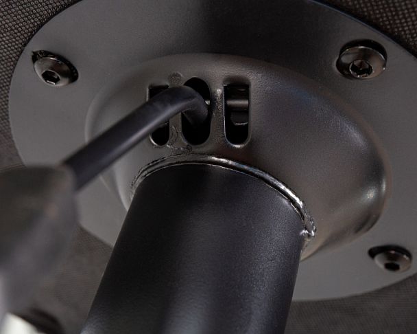 Табурет барный DOBRIN BRUNO BLACK (черный велюр (MJ9-101)) - Вид 5