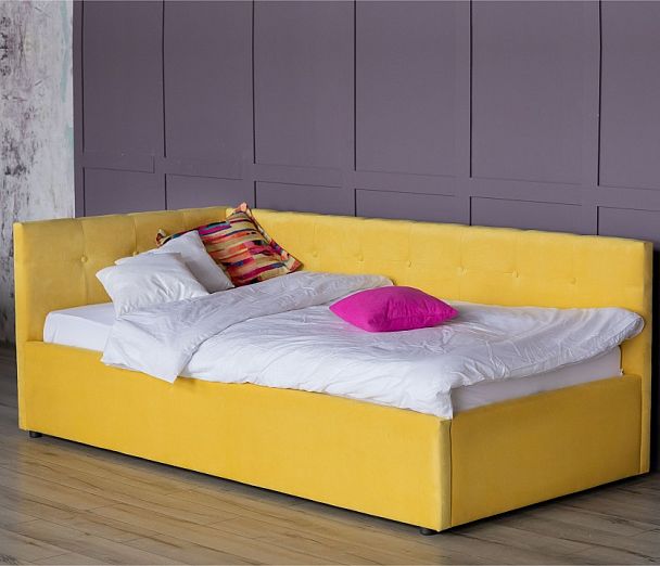 Кровать односпальная Bonna с матрасом PROMO 2000x900 - Вид 2