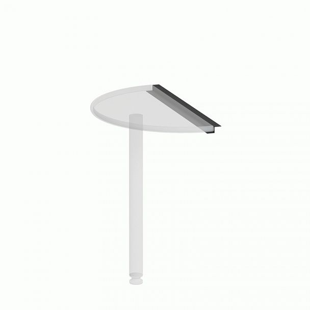 Пластина крепления брифинга 2-уровневая "Дин-Р" ПКБ-2 - Вид 1