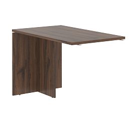 Брифинг-приставка EDB 1167 Дуб Денвер тёмный/Черный 1160х670х750 EDIS - Фото предпросмотра