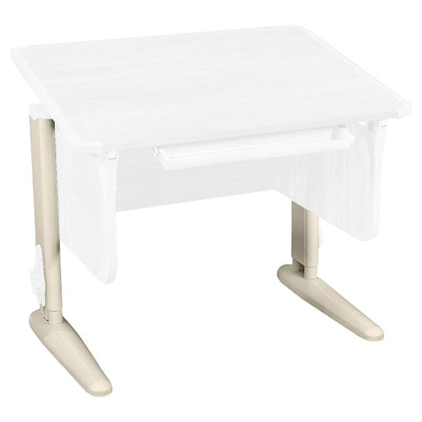 Каркас парты ДЭМИ СУТ.41, 42, 43, металл бежевый, КСО.14 "Medium" - Вид 1