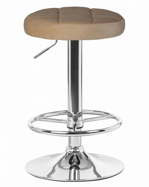 Табурет барный DOBRIN BRUNO (бежевый велюр (MJ9-10)) - Вид 1