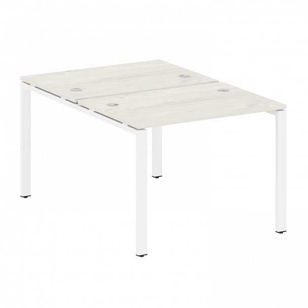Рабочая станция "Metal System" БП.РАС-СП-2.1 дуб наварра/белый - Вид 1