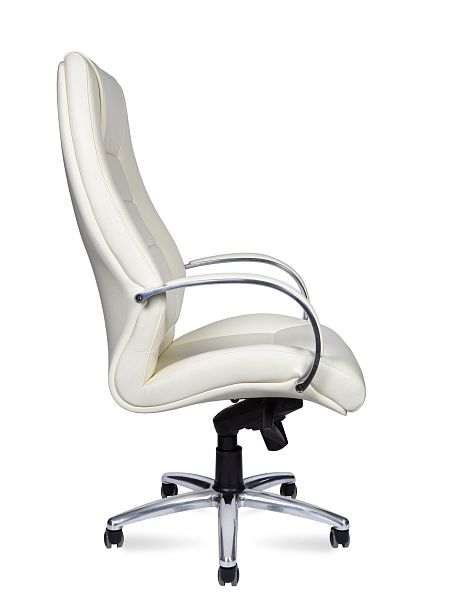 Кресло офисное / Bern ivory / бежевая экокожа - Вид 3
