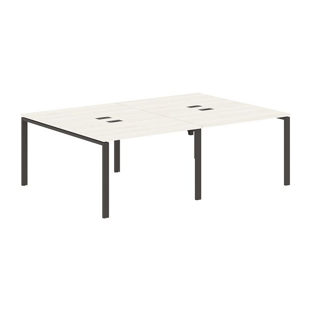 Стол 4-х местный EUWST 2316 Ясень Траун/Мокко 2326х1606х750 EDIS - Вид 1