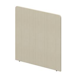 Боковина стойки-ресепшн "Статус"  ПК-ИМД-БКР77х74/Д-В1-99 клен - Фото предпросмотра