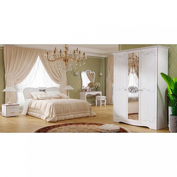 Кровать "Ольга 12 ЛДСП" 1400 - Вид 3